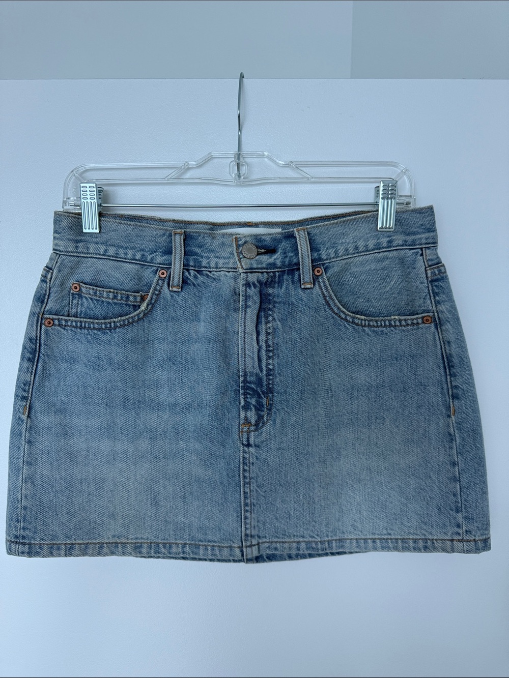 Aritzia Denim Forum Jean Skirt in Size 27
